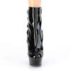 Pleaser - DELIGHT1012 Bottes de plateforme - Noir/Rouge Product image